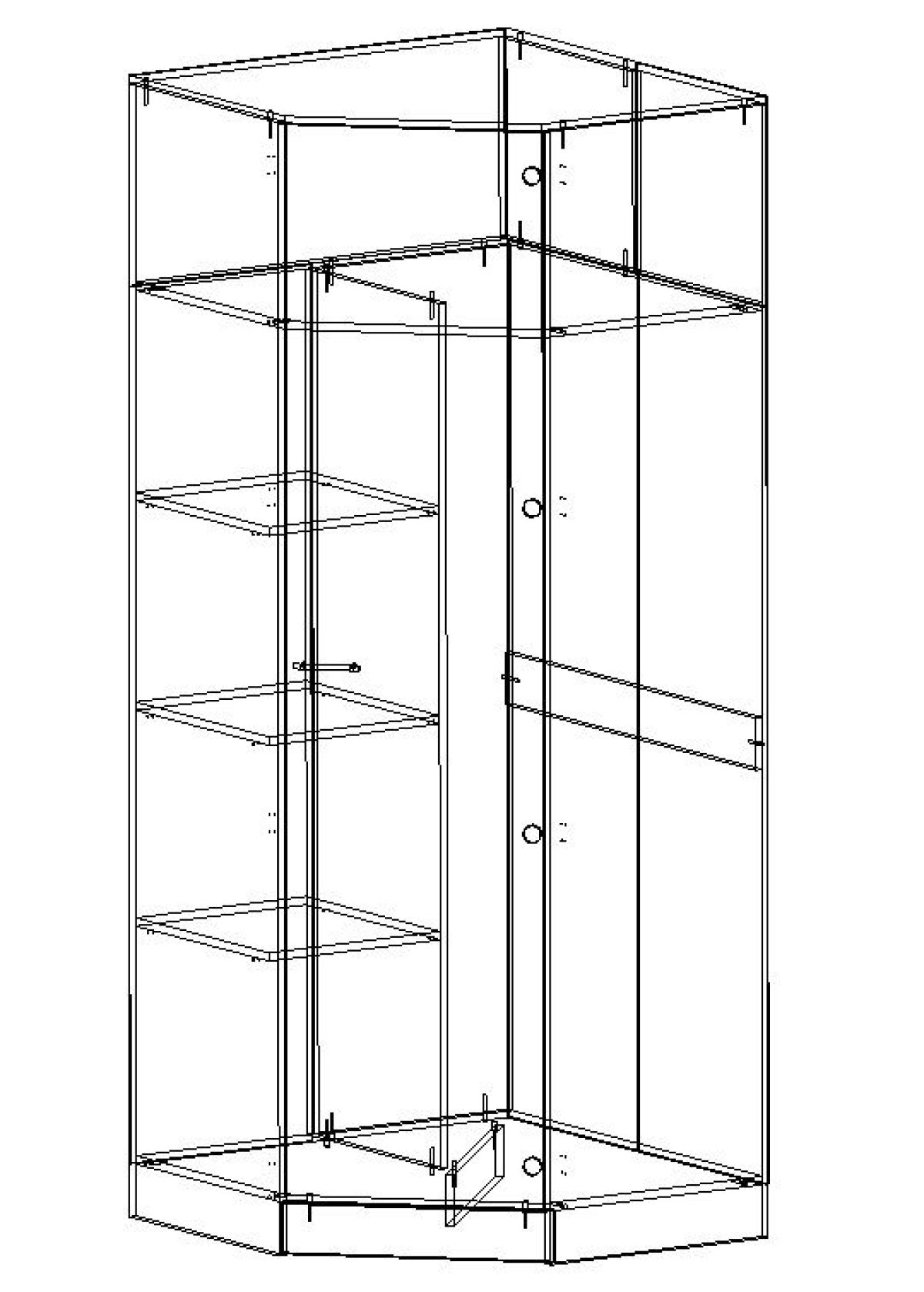 Стенка Сабина (модульная) венге/дуб белфорт | фото 11