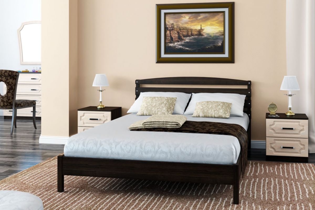 КАМЕЛИЯ-1 Кровать из массива 900 | фото 5