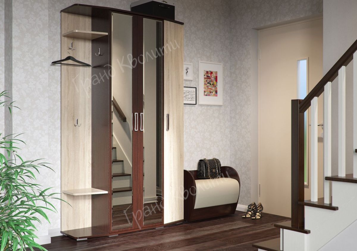 Прихожая Паола (венге/дуб сонома) | фото 3
