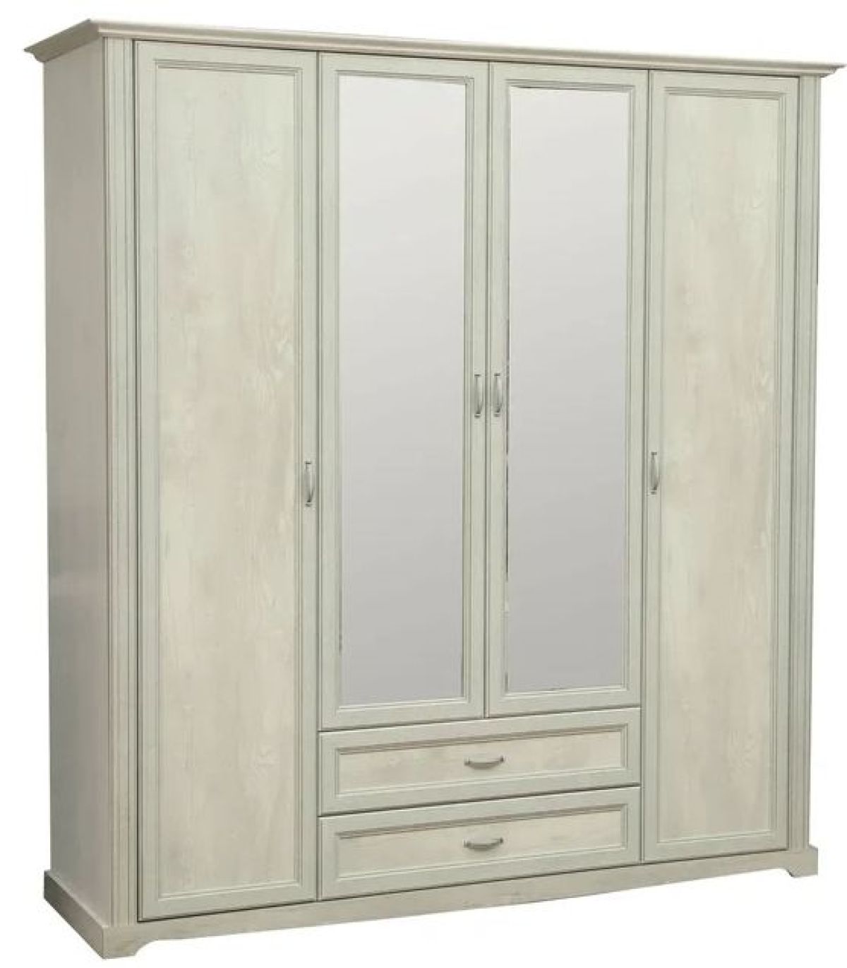 СОХО Спальный гарнитур (модульный) бетон пайн белый | фото 2