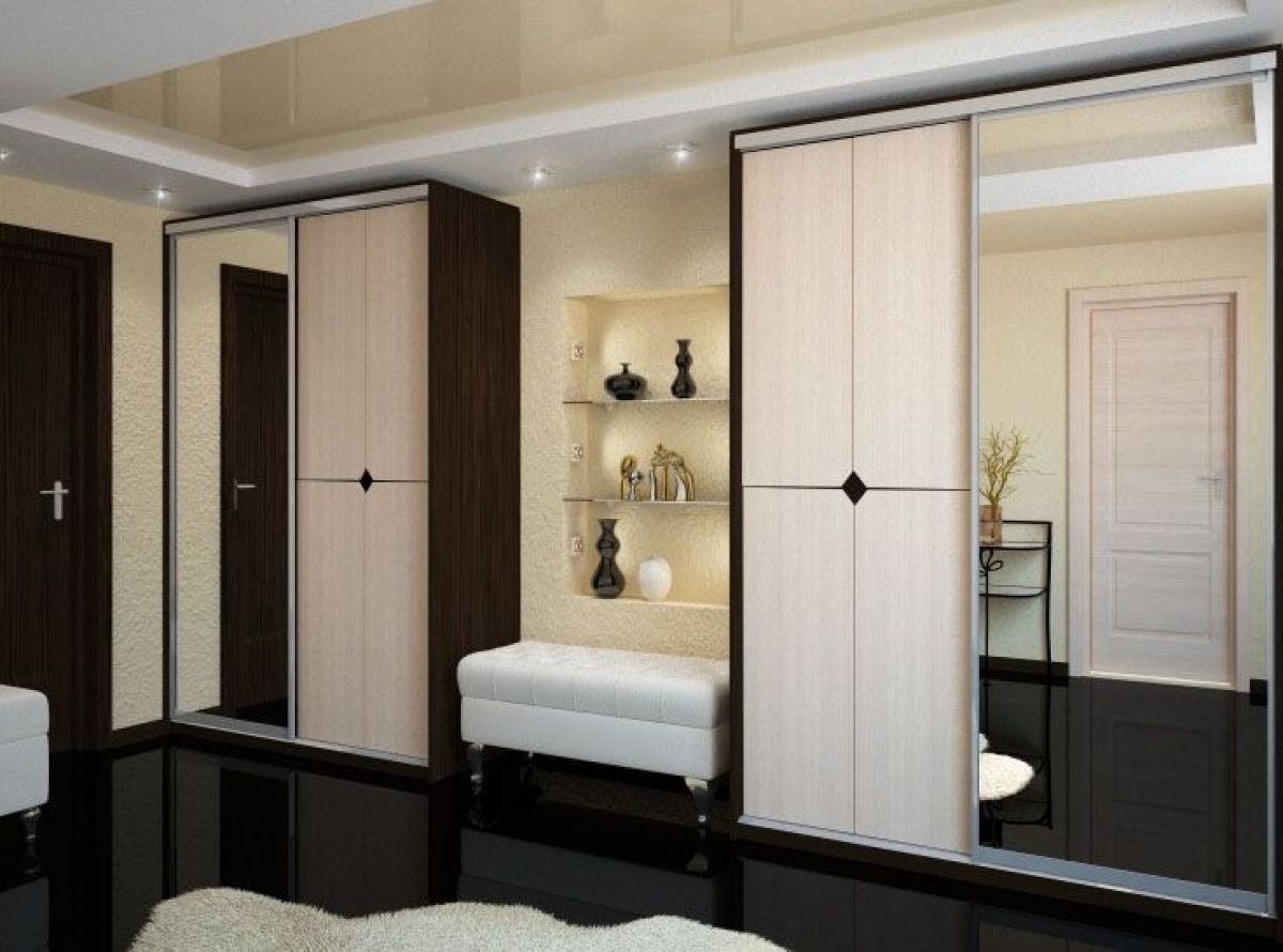 Шкаф-купе Вера 1500 ЛДСП+Зеркало (Монорельс) ЛДСП 1 кат. | фото 4