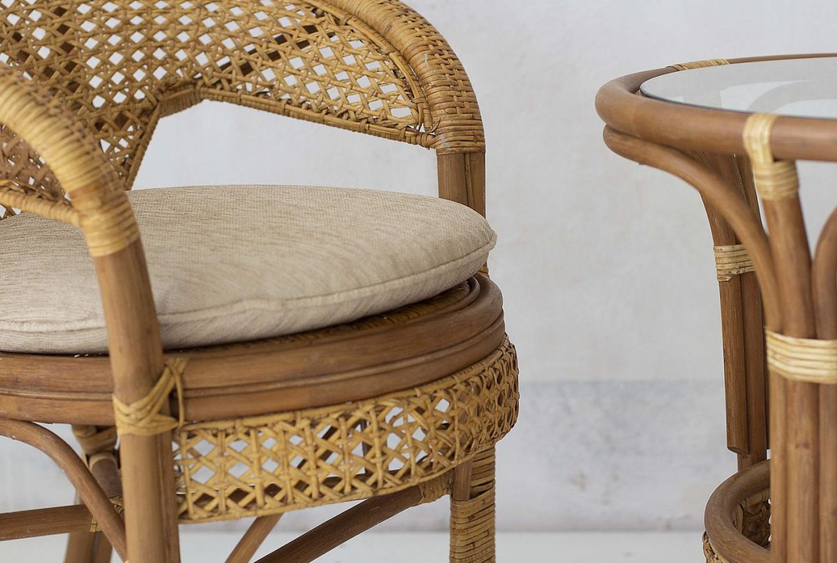 Комплект Пеланги 02/15 с 2-х местным диваном и овальным столом (Миндаль матовый) | фото 4