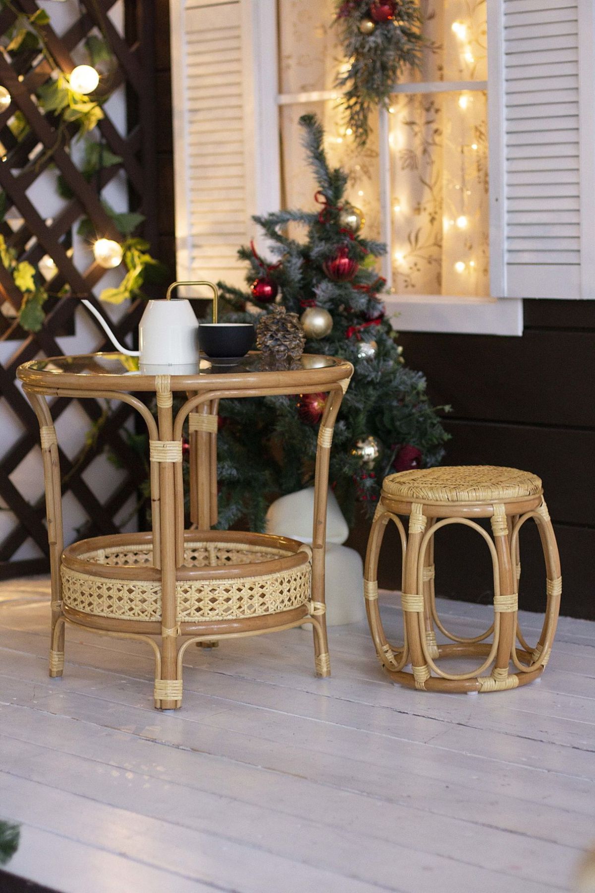 Комплект Пеланги 02/15 дуэт, стол круглый (Мёд) | фото 5