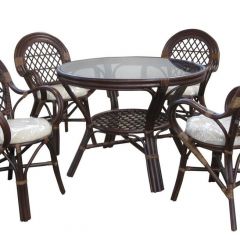 Обеденный стол 22/02 (Темно-коричневый) | фото 3