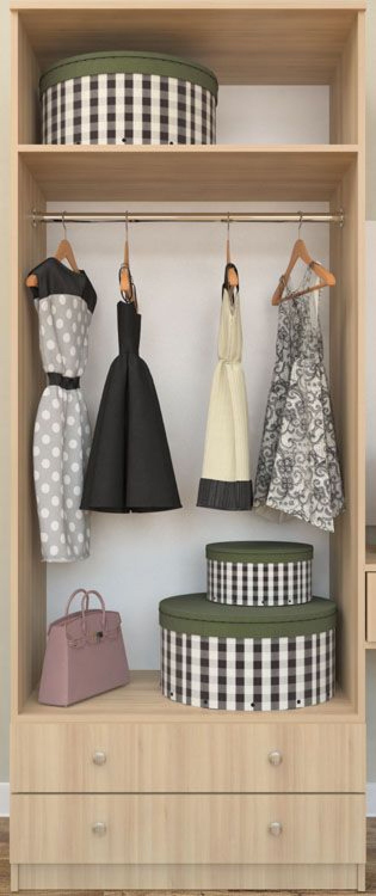 Шкаф Нина (М6) Ясень шимо светлый | фото 2