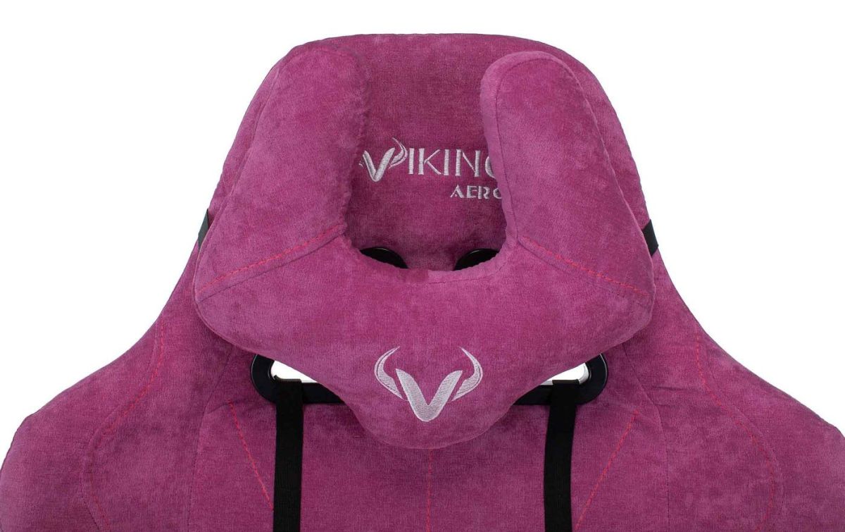 Кресло игровое Бюрократ VIKING KNIGHT LT15 FABRIC малиновый | фото 6