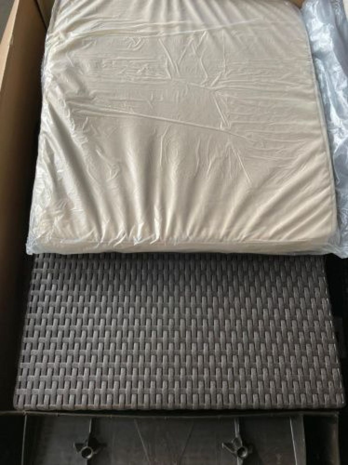 Комплект кресел Корфу Дуо (Corfu Duo set) коричневый - серо-бежевый * | фото 5