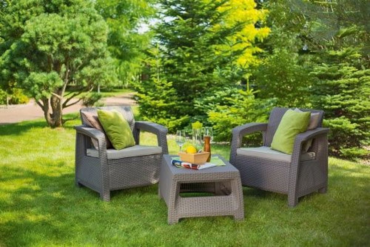 Комплект мебели Корфу Уикенд (Corfu Weekend) капучино - песок | фото 2