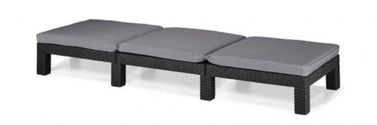 Шезлонг Дейтона (Daytona Delux) графит - прохладный серый | фото 2