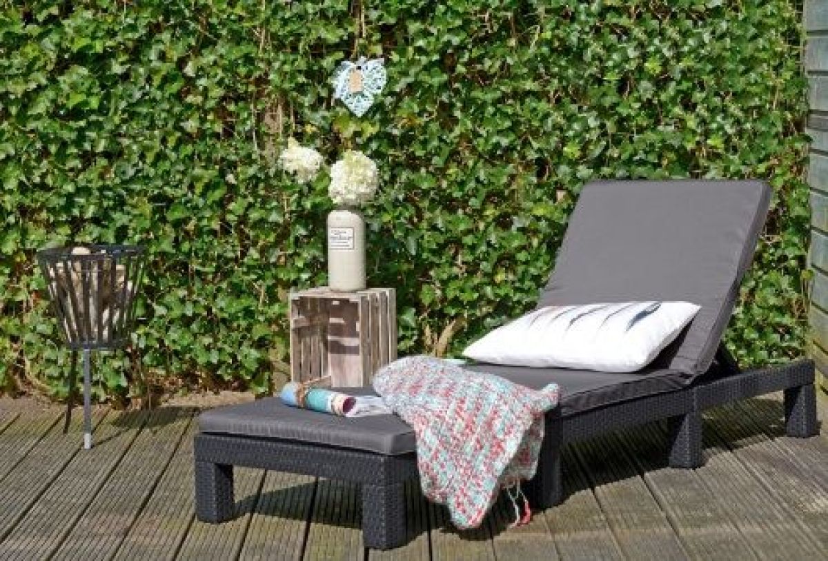 Шезлонг Дейтона (Daytona Delux) графит - прохладный серый | фото 6