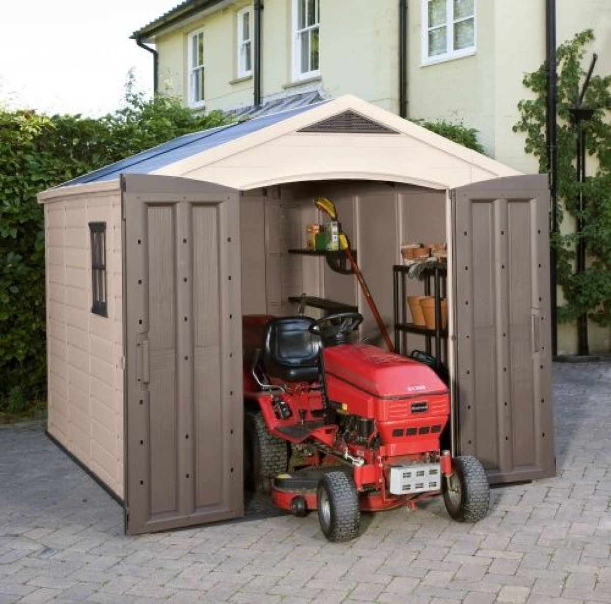 Сарай Фактор 8x11 (Factor 8x11) бежевый/серо-коричневый | фото 8