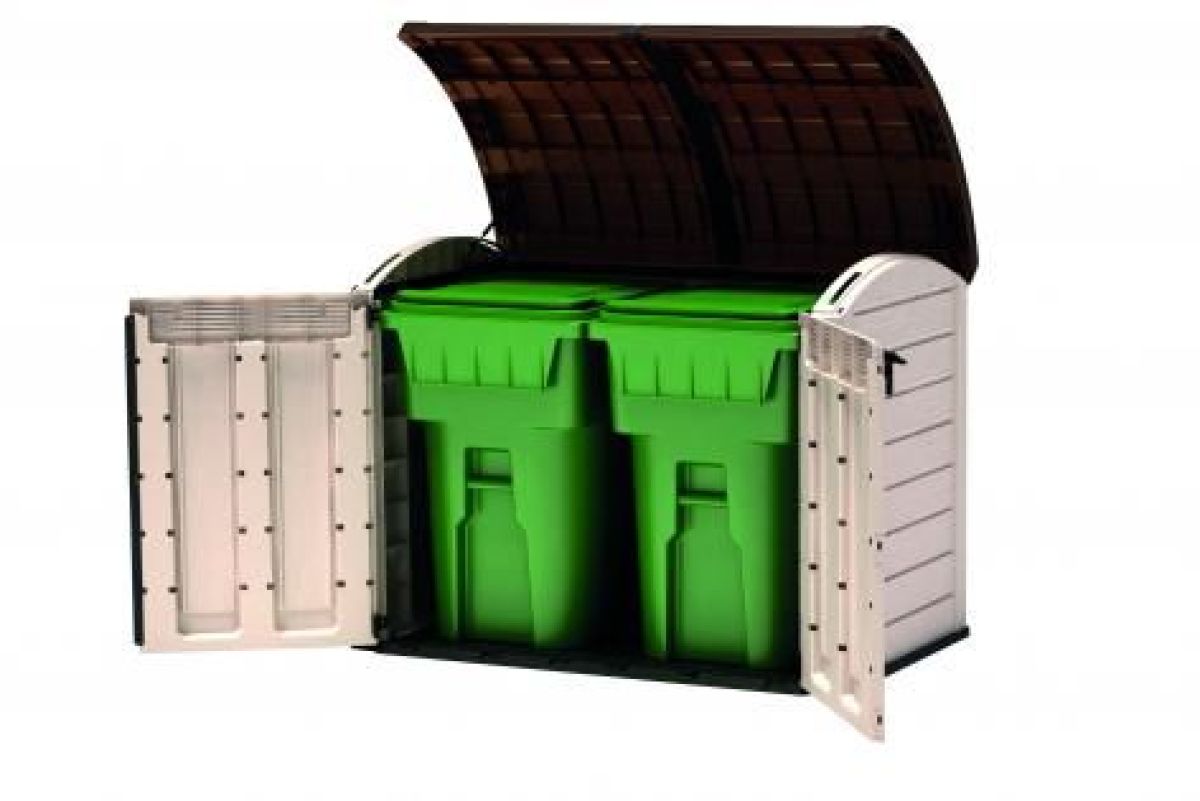 Садовый шкаф Стор ит Аут Ультра (STORE IT OUT ULTRA 2000 L) 2000 л, бежевый | фото 2