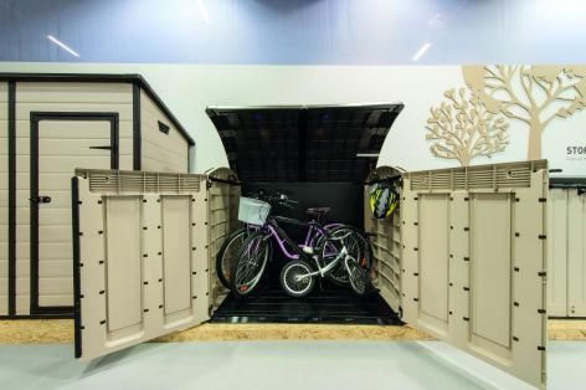 Садовый шкаф Стор ит Аут Ультра (STORE IT OUT ULTRA 2000 L) 2000 л, бежевый | фото 6