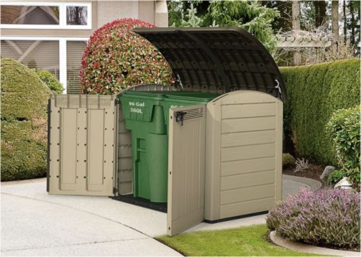 Садовый шкаф Стор ит Аут Ультра (STORE IT OUT ULTRA 2000 L) 2000 л, бежевый | фото 8