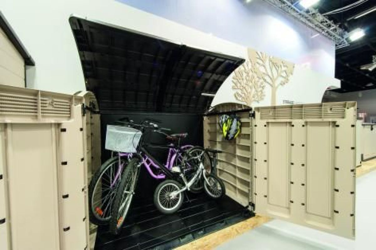 Садовый шкаф Стор ит Аут Ультра (STORE IT OUT ULTRA 2000 L) 2000 л, бежевый | фото 10